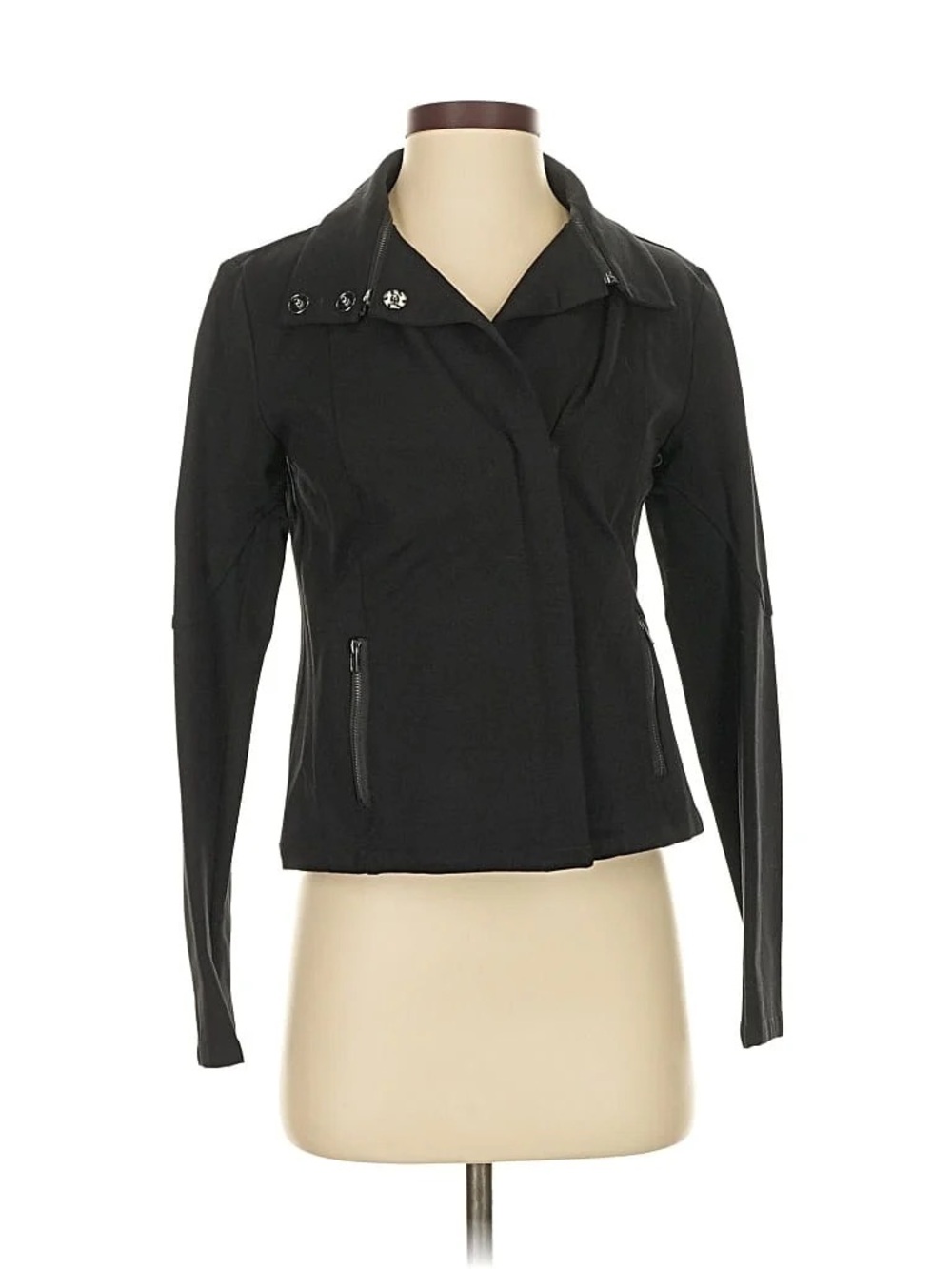 Michael Stars Black Zip Jacket- Excellent Condition XS